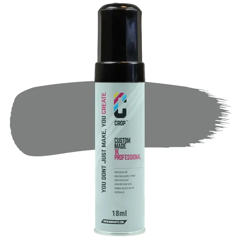 CROP Lakstift Stofgrijs RAL 7037 Hoogglans - 18ml Favoriet