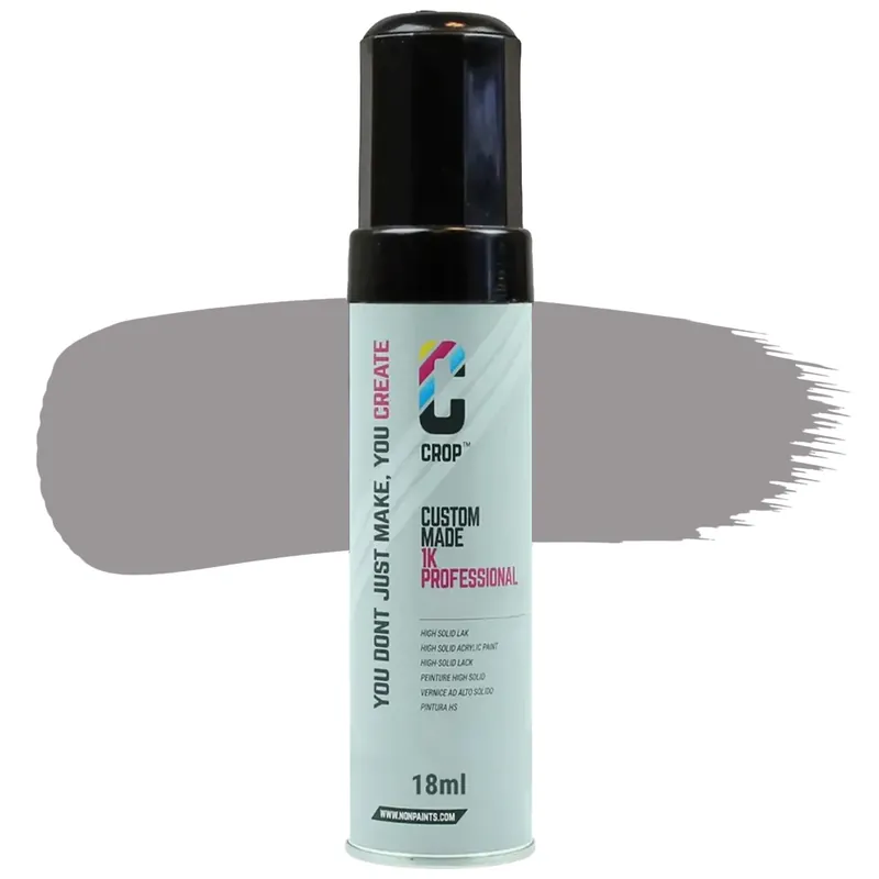 Betaalbaar CROP Lakstift Platinumgrijs RAL 7036 Zijdeglans - 18ml