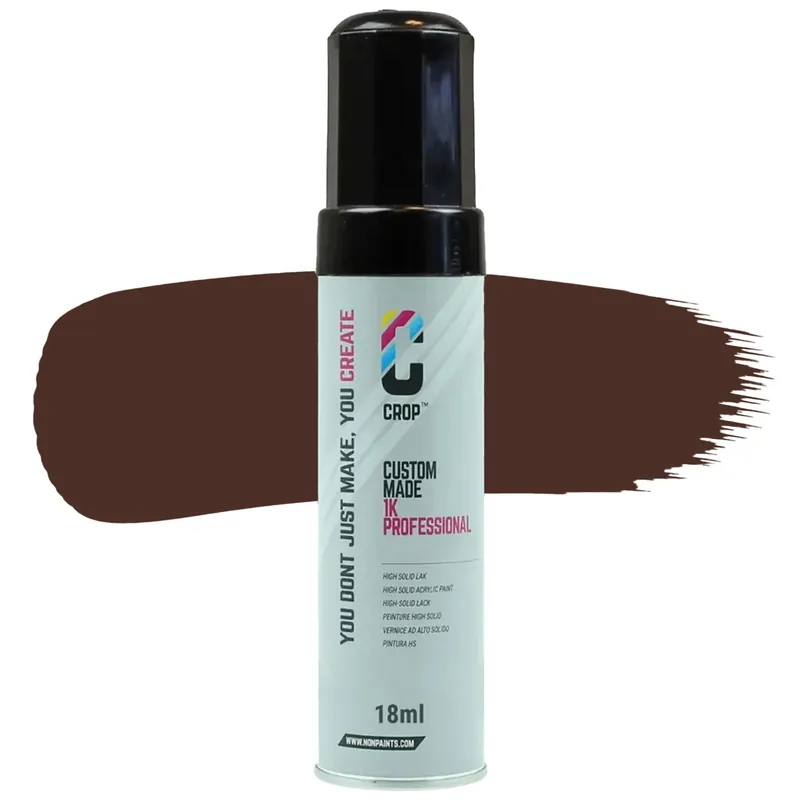 Meest Verkocht CROP Lakstift Mahoniebruin RAL 8016 Mat - 18ml