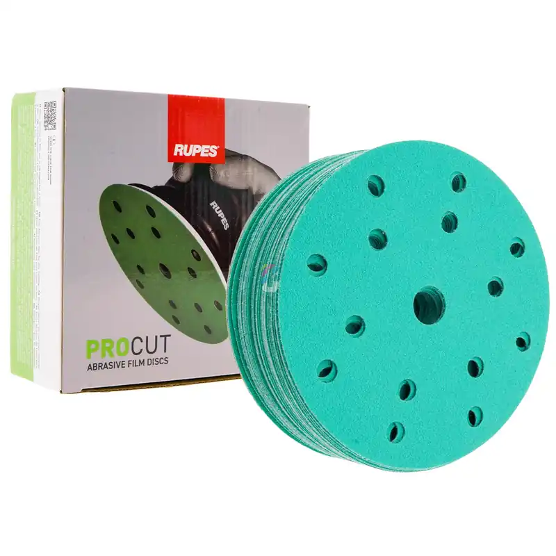 RUPES ProCut Film Schuurschijven 150mm - 15 gaten Direct Verzonden