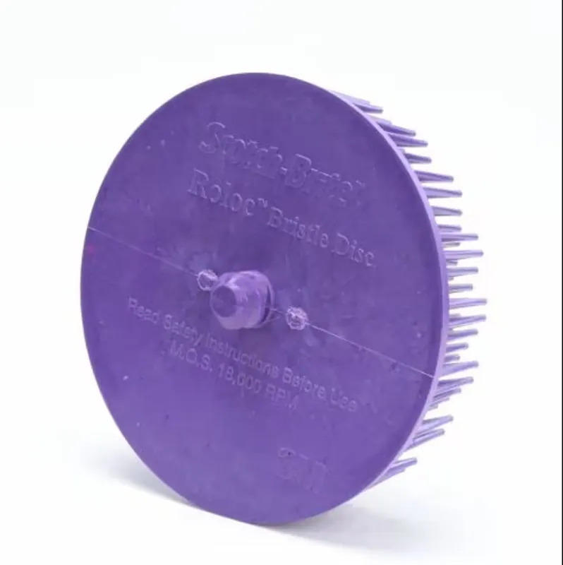 Laatste Kans 3M Roloc Bristle Disc Slijpschijf 75mm - P36 Paars