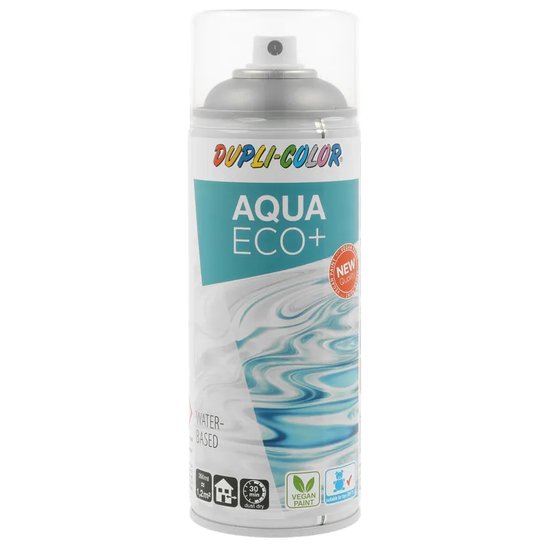 Gecertificeerd DupliColor Aqua Eco+ Zilver Zijdeglans Spuitbus 350ml
