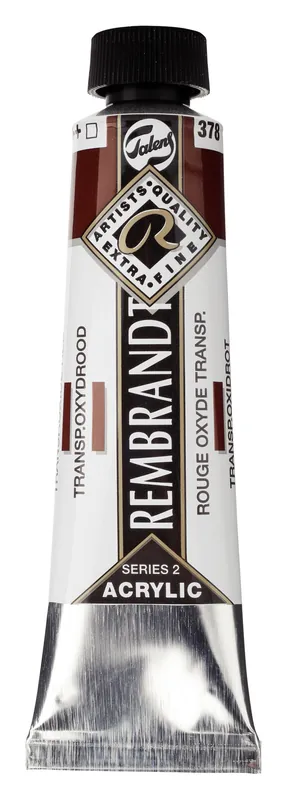 Speciale Aanbieding Rembrandt Acrylverf Tube 40 ml - Transparantoxydrood 378