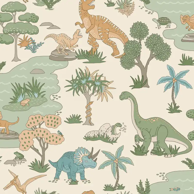 Must-Have Holden Adventure Awaits - 14012 - Dino Zoo Cream/Multi
