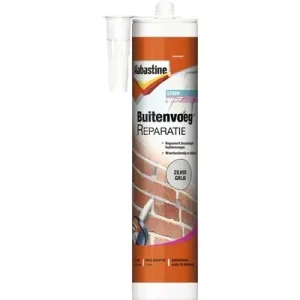 Speciale Aanbieding Alabastine Buitenvoeg Reparatie - 310 ml Donkergrijs