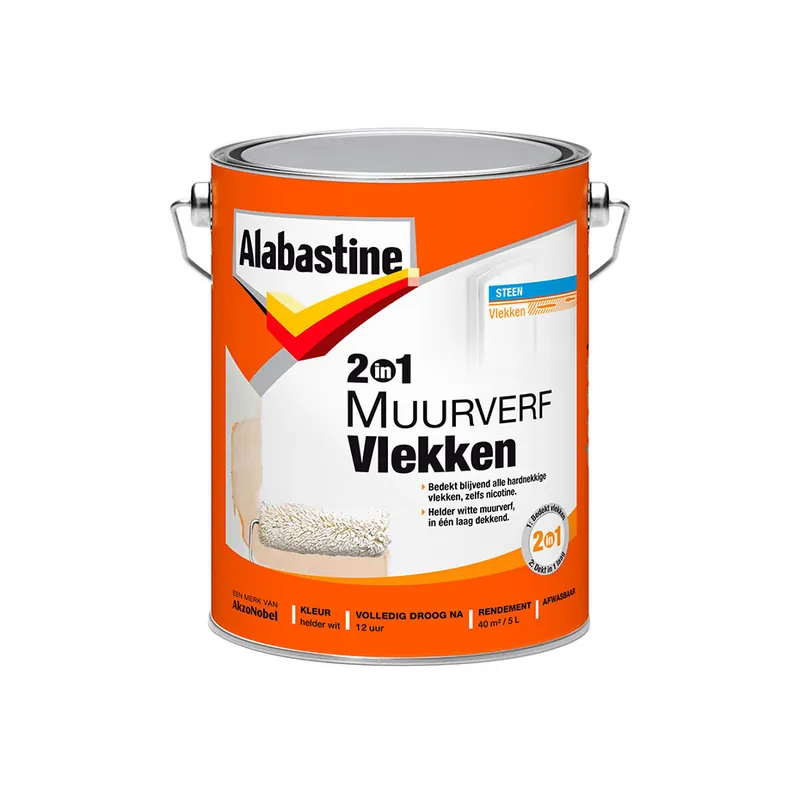 Alabastine Voorstrijk Vlekken - 1 liter Meest Verkocht