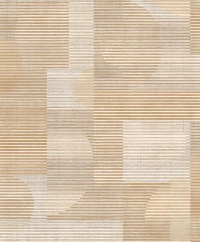 Decoprint Allure Behang met grafische lijnen en cirkels - AL26281 Uitverkoop