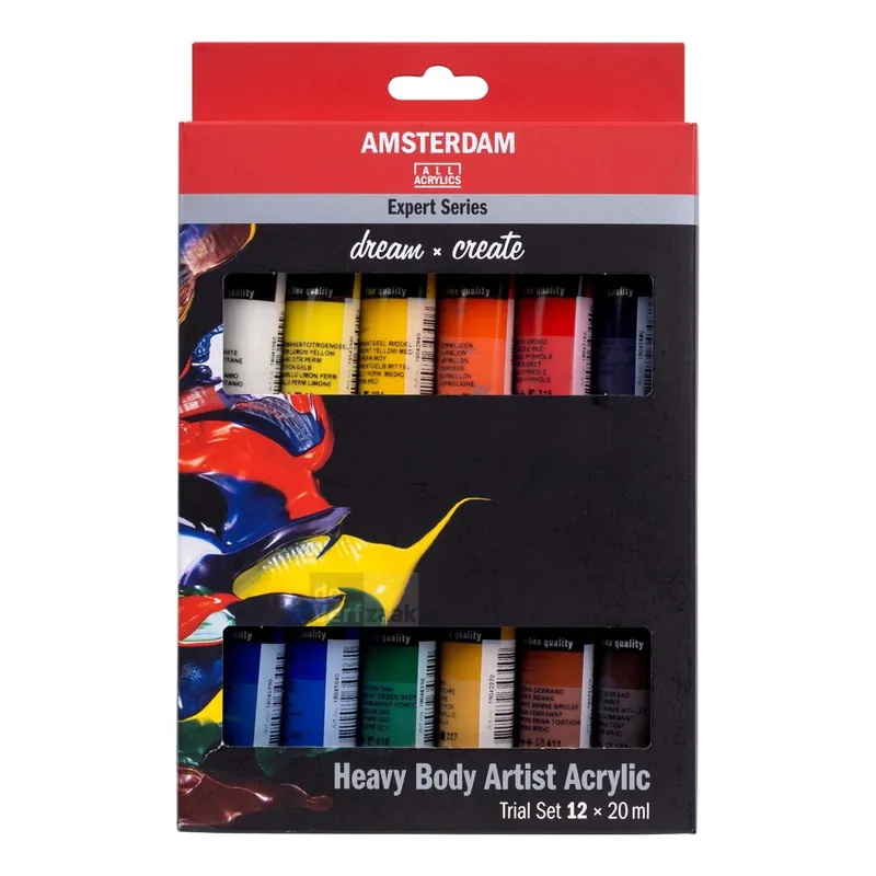 Amsterdam Expert Series Acrylics - Set 12 x 20 ml Beperkt Aanbod