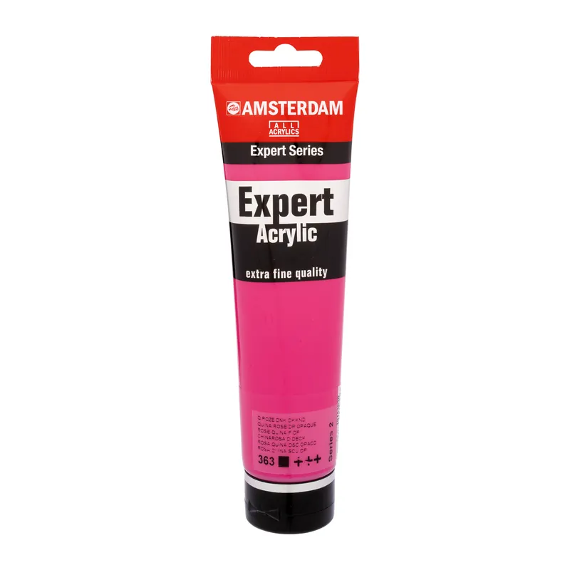 Direct Beschikbaar Royal Talens Amsterdam Expert Series Acrylverf Tube 150 ml - Quinaroze Donker Dekkend 363