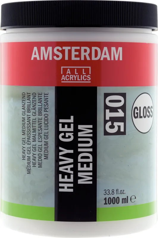 Gecertificeerd Royal Talens Amsterdam Heavy gel medium glanzend 015 - 1000 ml
