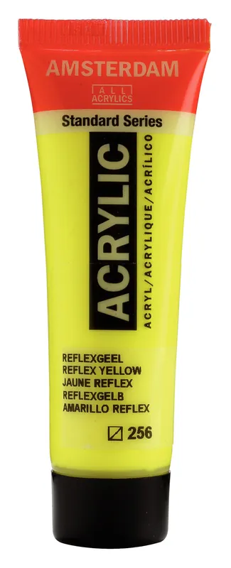 Gratis Retour Royal Talens Amsterdam Standard Series Acrylverf Tube 20 ml - Reflexgeel 256