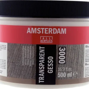 Direct Beschikbaar Royal Talens Amsterdam Transparante gesso 3000 - 500 ml