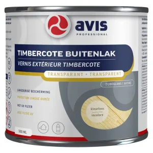 Uitverkoop Avis Timbercote Blank Zijdeglans