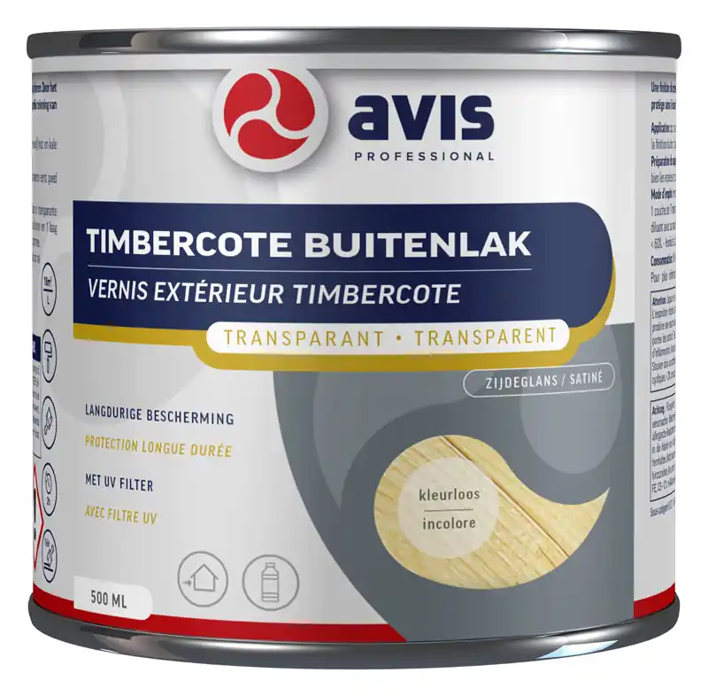 Uitverkoop Avis Timbercote Blank Zijdeglans
