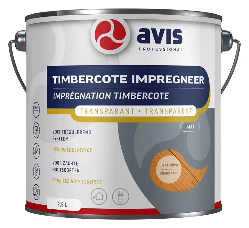 Avis Timbercote Impregneer - Licht Eiken Superprijs