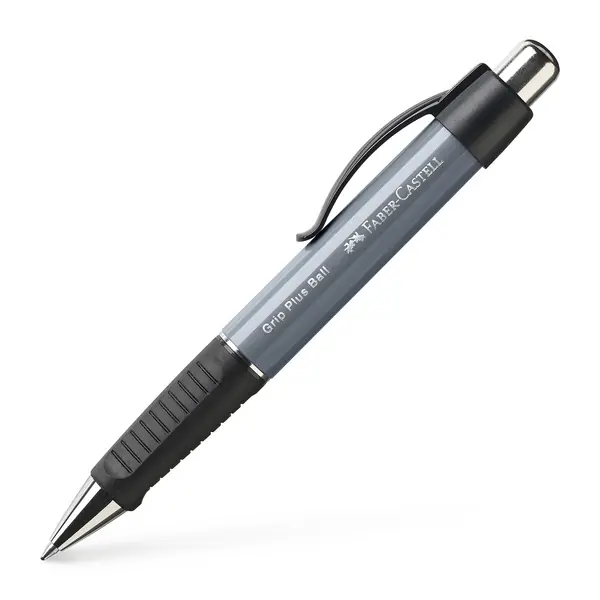 Faber Castell Balpen Grip Plus - Steengrijs Merkproduct