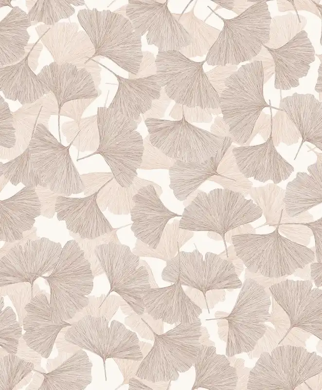Speciale Aanbieding Marburg Behang met ginkgo bladeren - 35780