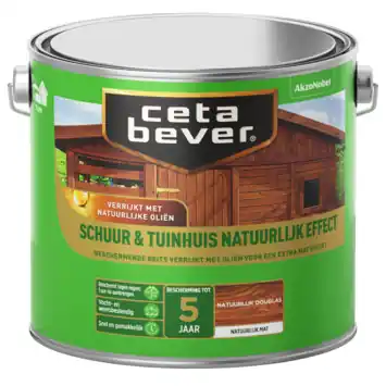 Bestseller Cetabever Beits Schuur en Tuinhuis Natuurlijk Effect Mat - Douglas