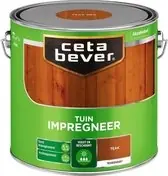 Cetabever Tuin Impregneer Transparant - Teak - 2,5 liter Seizoensaanbieding