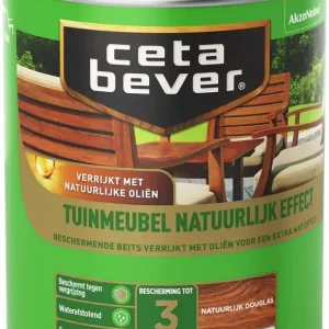 Cetabever Tuinmeubel Natuurlijk Effect Mat - Douglas - 0,75 liter Veilige Betaling