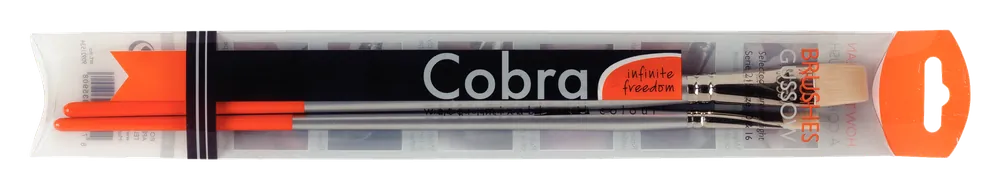 Exclusieve Aanbieding Cobra Penselenset Watervermengbare Olieverf Serie 215