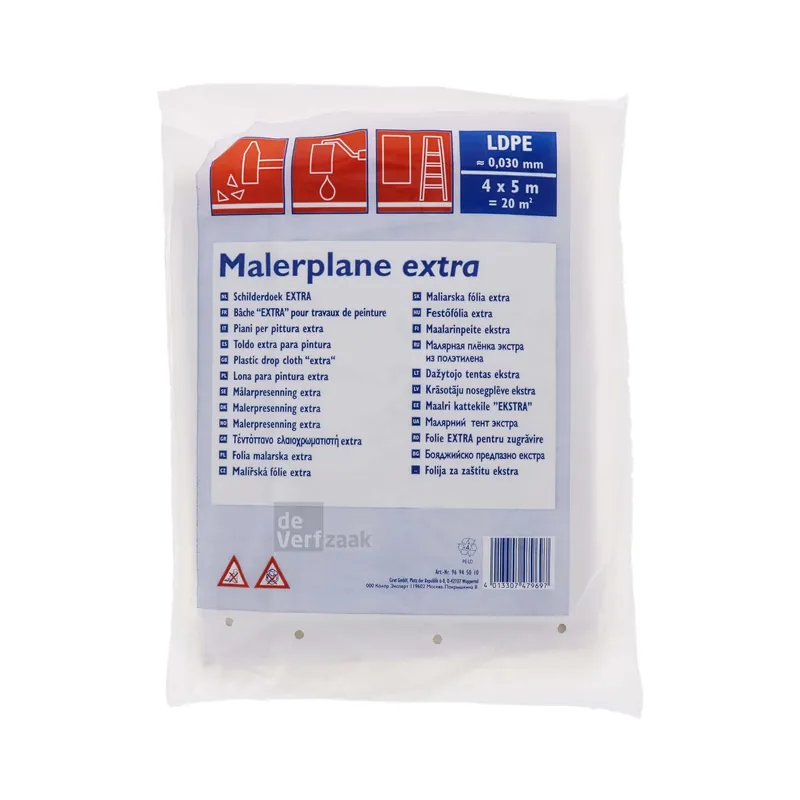 Color Expert Afdekfolie LDPE 4x5 m Dik Koop Vandaag