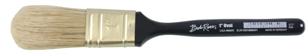 Bob Ross CR6431 Oval Bristle Brush 2,5Cm Hete Deal