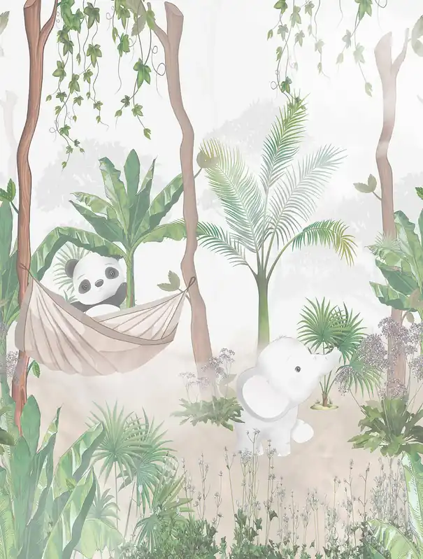 Decoprint Cute Walls- Adventure Trek 212x280cm - CW6010-1 Gecertificeerd