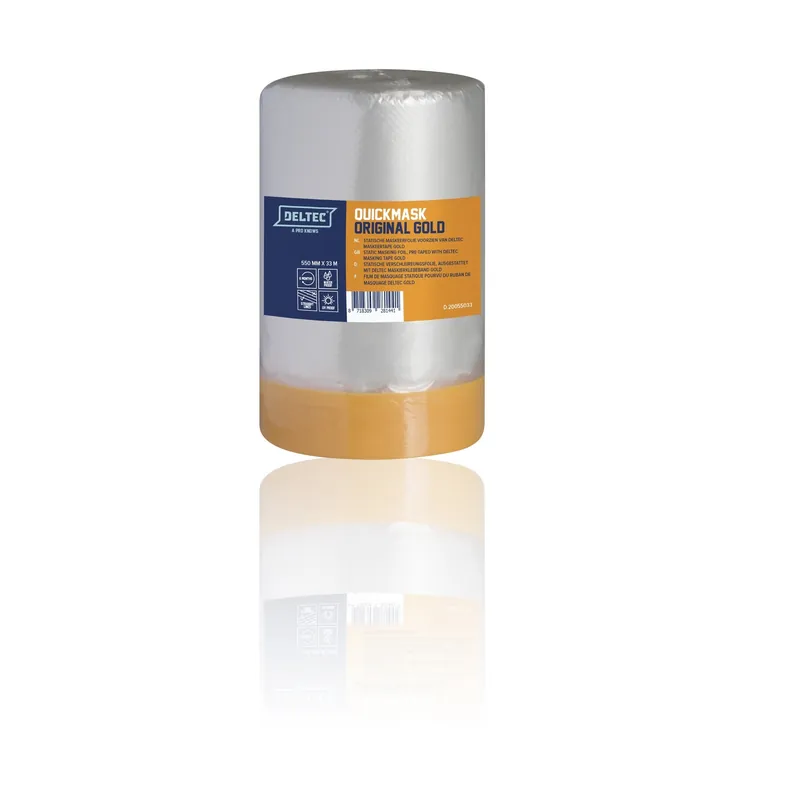 Deltec Quick Mask Gold - 550 mm x 33 m Koop Online