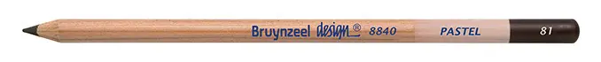 Bruynzeel Design pastelpotlood - Middelbruin Grijs #81 Premium