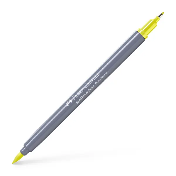 Merkproduct Faber Castell Duo aquarelmarker Goldfaber - 205 cadmium citroen- geel