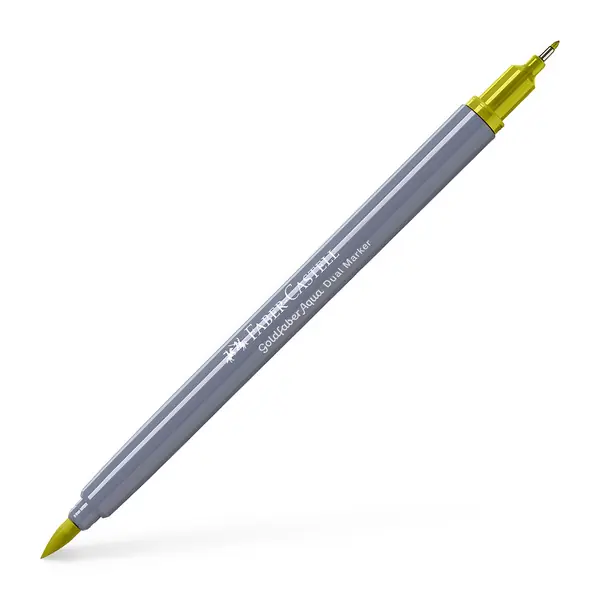 Faber Castell Duo aquarelmarker Goldfaber - 370 geelachtig mei groen Bestel Nu
