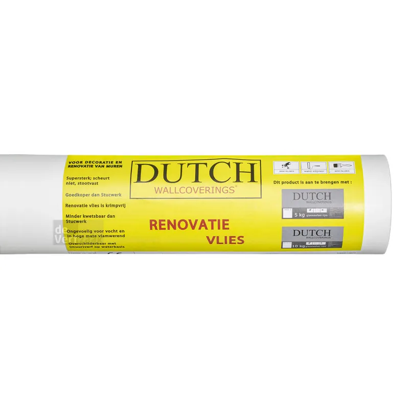 Dutch Wallcoverings Renovlies 150 grams 25 x 1 mtr Goedkoop