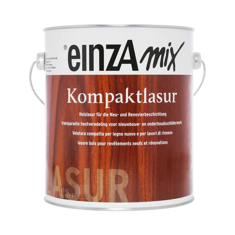 Bestel Nu EinzA Kompaktlasur 2,5 liter - Teak