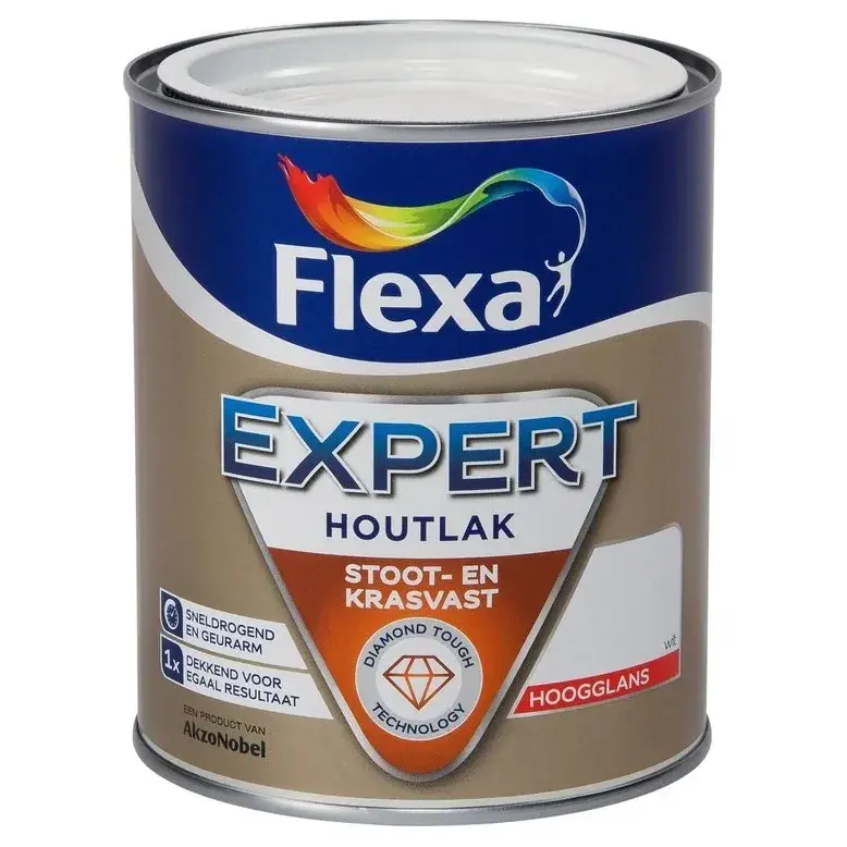 Flexa Expert Houtlak - Hoogglans Dagaanbieding