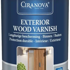 Finale Uitverkoop Ciranova Exterior Varnish - Invisible bare wood