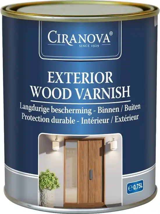 Finale Uitverkoop Ciranova Exterior Varnish - Invisible bare wood