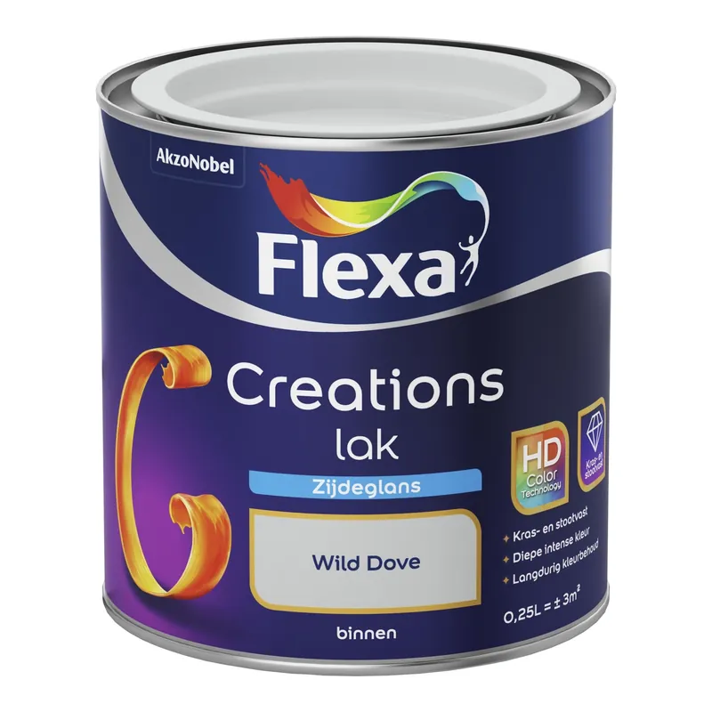 Flexa Creations Lak Zijdeglans - Wild Dove Snelle Levering
