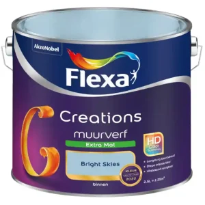 Flexa Creations Muurverf Extra Mat - Bright Skies Alleen Vandaag