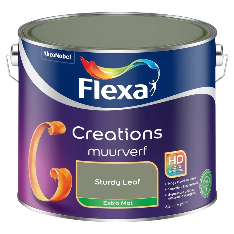 Flexa Creations Muurverf Extra Mat - Sturdy Leaf Gereduceerde Prijs