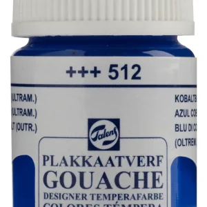 Aanbieding Talens Gouache Extra Fine Quality Fles 16 ml - Kobaltblauw (Ultramarijn) 512