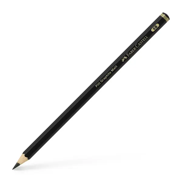 Aanbieding Faber Castell Grafietpotlood Pitt Mat 6B