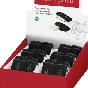 Nieuw Faber Castell Gum SLEEVE MINI - Zwart
