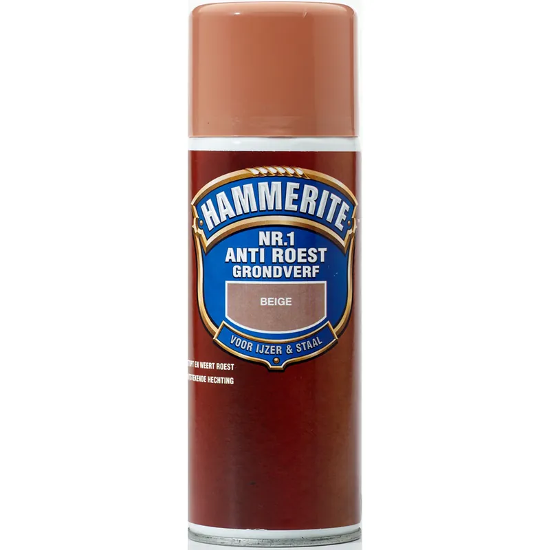 Shop Nu Hammerite Grondverf NR. 1 Anti Roest Spuitbus - 400 ml Beige