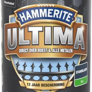 Hammerite Ultima Mat - Standblauw Op = Op