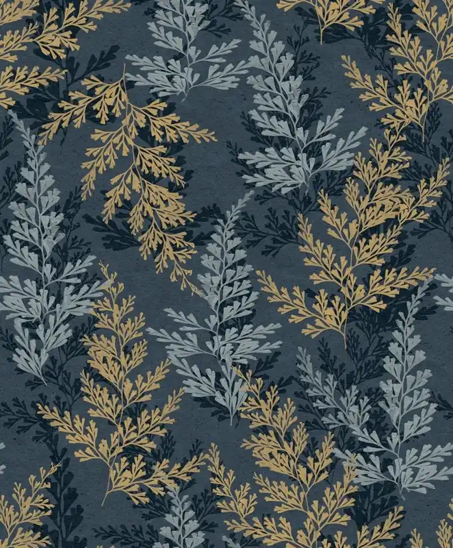 Korting Decoprint Herbarium Behang met takjes - HE27283