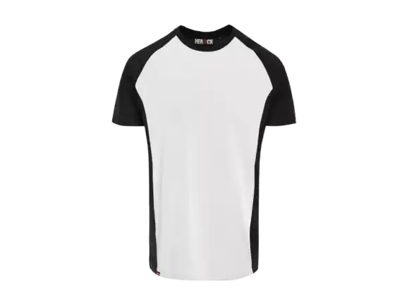 Herock Tori T-Shirt Korte Mouwen - Wit/Zwart Fabrieksprijs