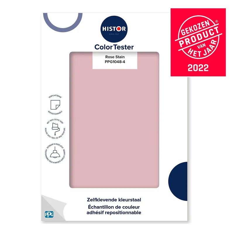 Histor Colortester 1048-4 Rose Stain Nieuw