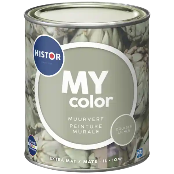 Bestel Nu Histor MY color Muurverf Extra Mat - Boulder Lichen