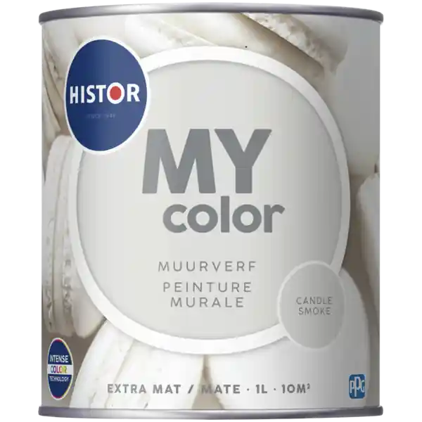 Aanbieding Histor MY color Muurverf Extra Mat - Candle Smoke